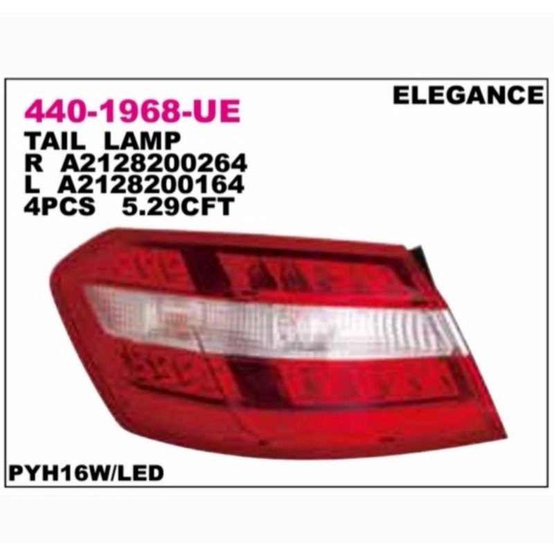LAMPU STOP LAMP STOPLAMP MERCEDES BENZ E-CLASS W212 2009 DEPO oox-ltqs-UE