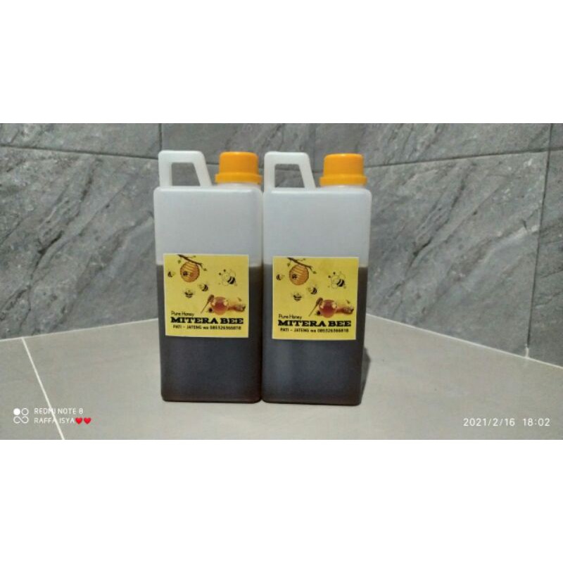 madu asli original nektar multiflora apis melifera 1kg