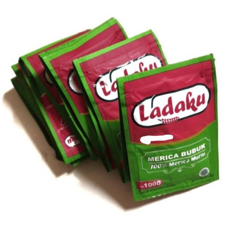 

LADAKU 100% MERICA BUBUK BUMBU MASAK RENCENG 12 SACHET X 3 GR