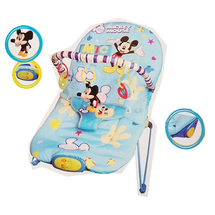 Bouncer Bayi Carters Mickey Musical Melody Bouncer Bayi Otomatis SNI bisa di Swing
