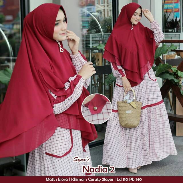 GAMIS/DRESS SET Syari New Nadia2