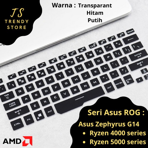 Keyboard Protector Cover Asus ROG Zephyrus G14 Ryzen 14" inch