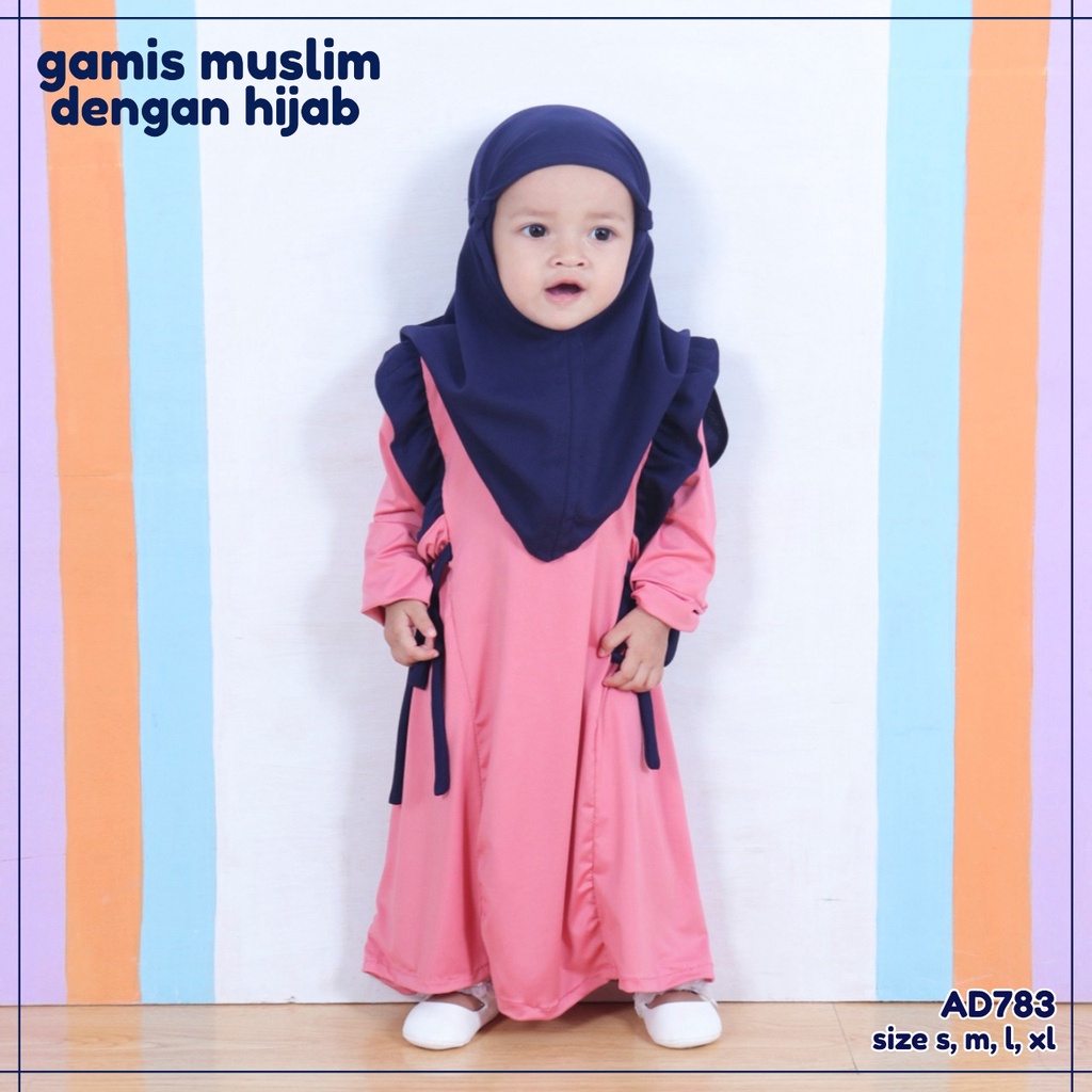 GAMIS PEREMPUAN NEW BORN - BAJU GAMIS ANAK TERBARU - GAMIS BRUKAT UNTUK 3 Bulan - 1,5 Tahun