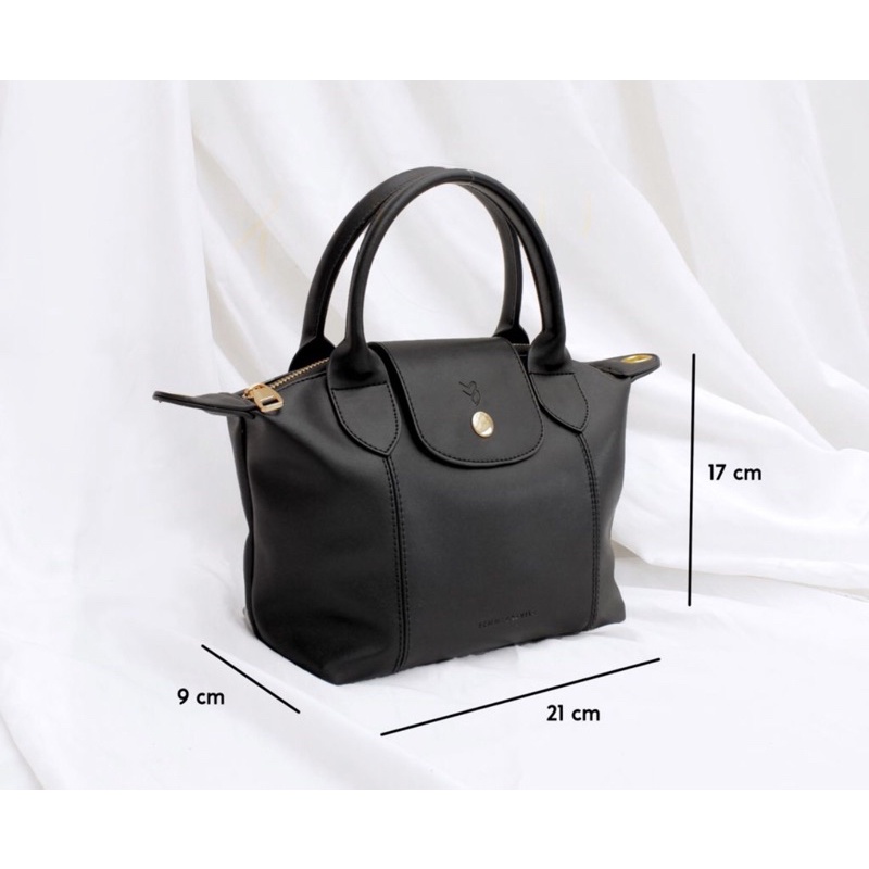 JENNIE SMALL BLACK BAG BY FEMMEBRAVILE