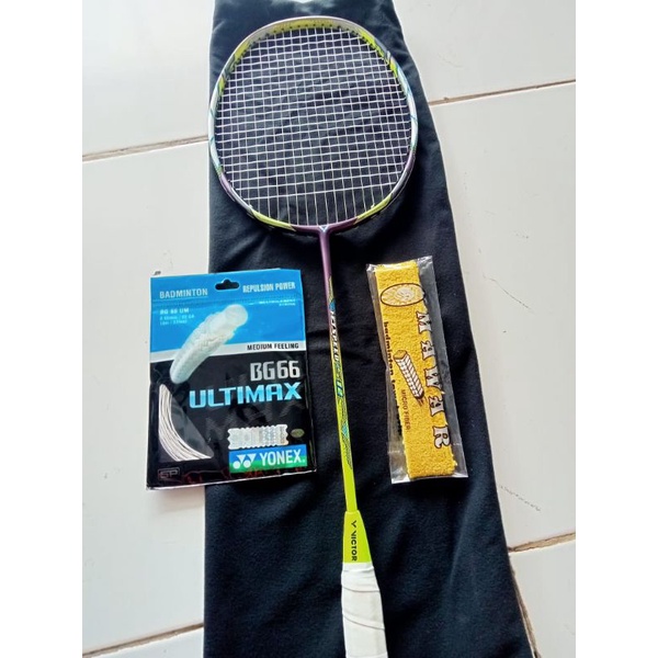 Raket Victor jeet speed 12 gratis tas&grip