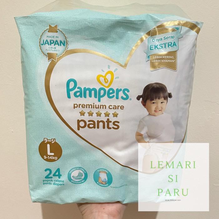 Pampers Premium Care Pants M-30 L-24 XL-21 / Popok Bayi Premium
