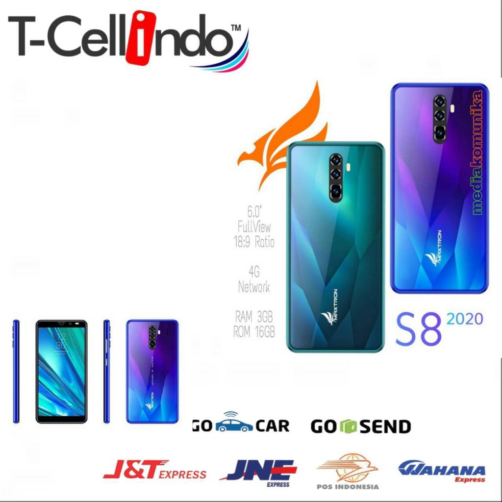 Grosir Hp Maxtron S8 2020 New Ram 3gb Garansi Resmi 1 Tahun Shopee Indonesia