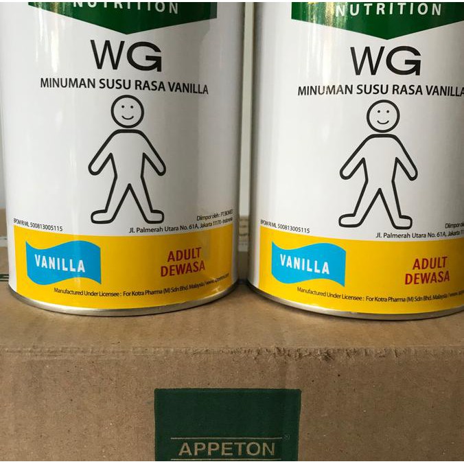 

Appeton Weight Gain Susu Untuk Gemuk Rasa Vanilla (Dewasa) - 450 Gram