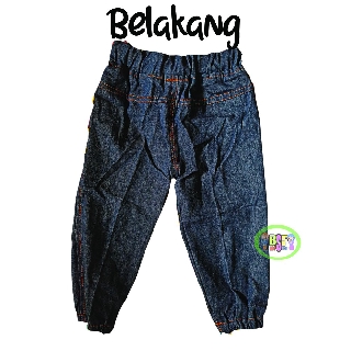  Celana  Jogger jeans  Anak  bahan denim  umur 1  sampai 5 tahun  
