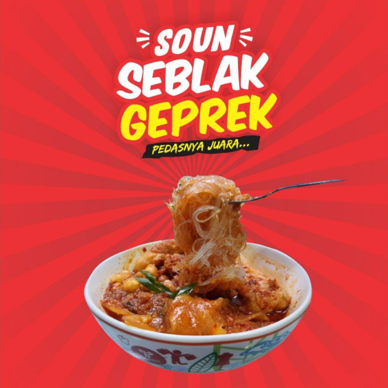 

Soun seblak geprek