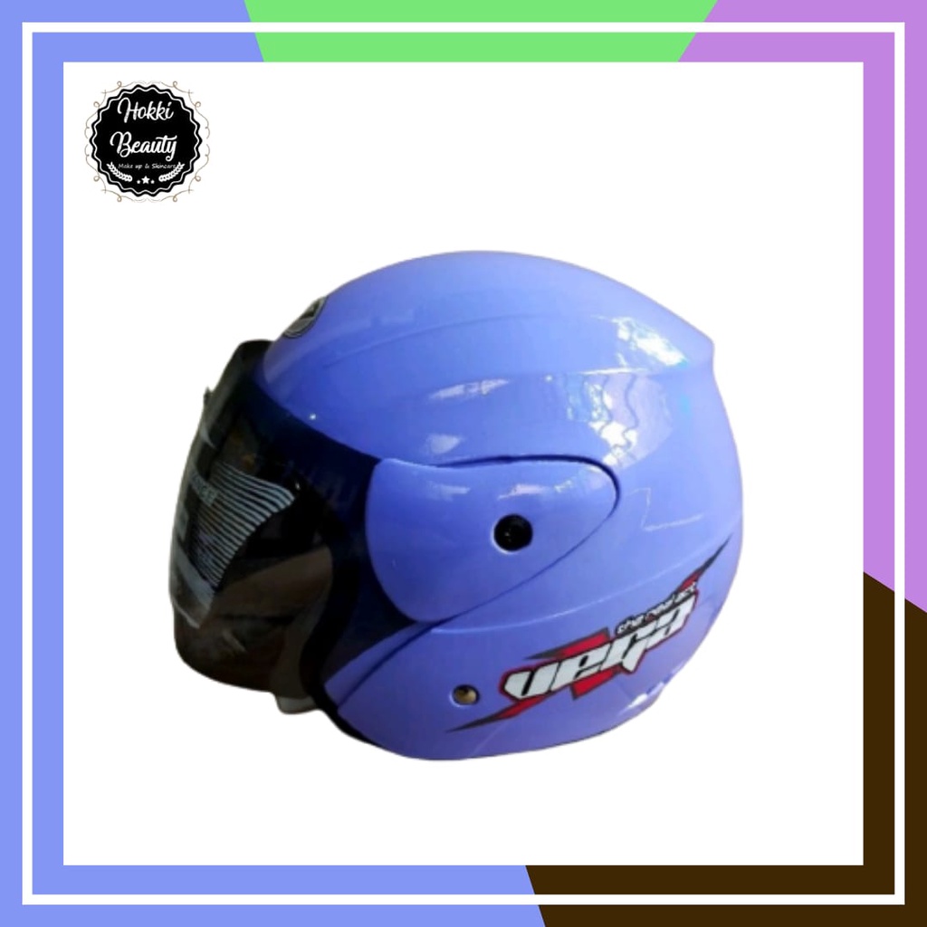 (FREE DUS + BUBBLE) HELM ZIP EVO VEGA MIRIP GM EVOLUTION- ZipVegaPolos