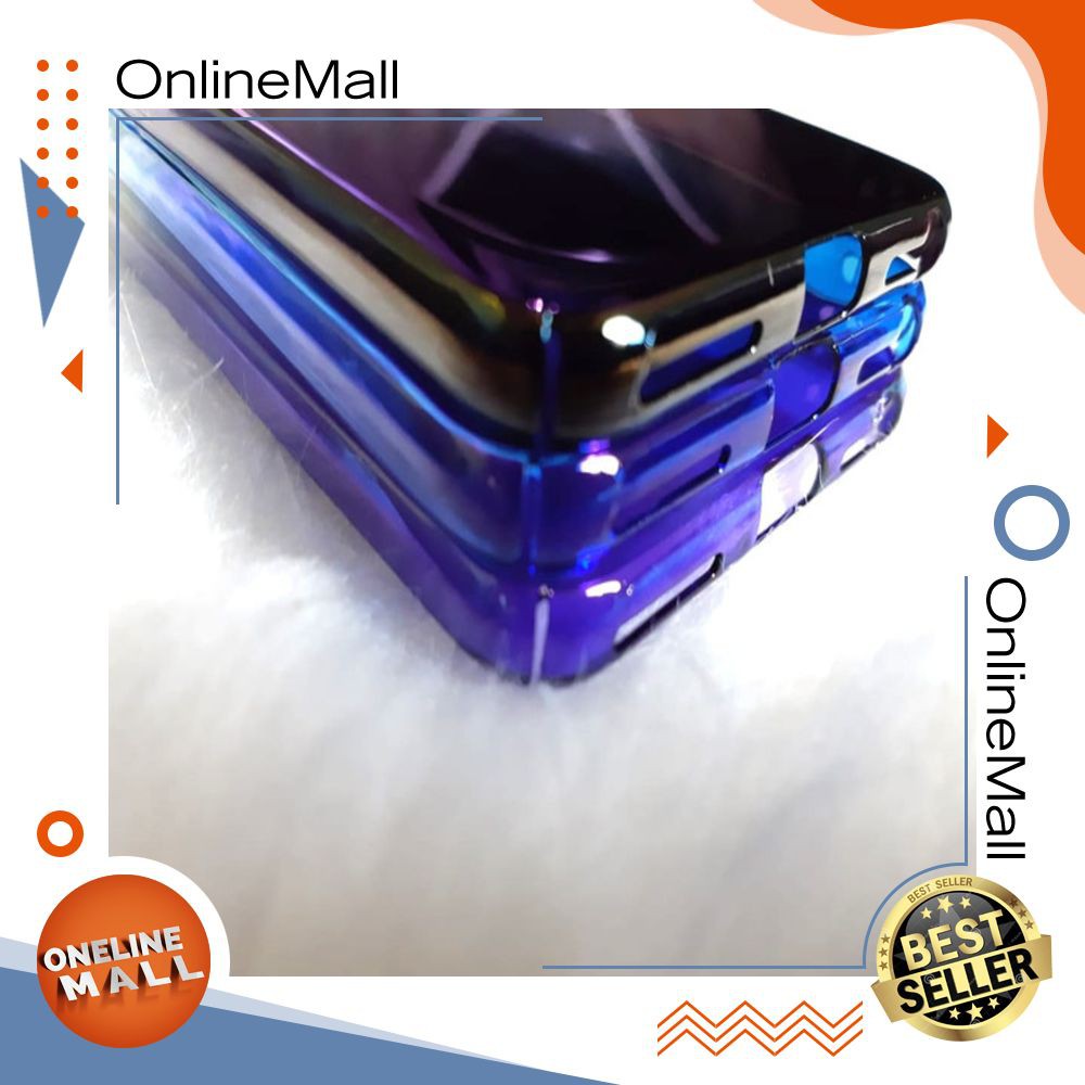 SALE OPPO F1S AURORA GRADIENT TRANSPARAN CASE IO-F1S-451