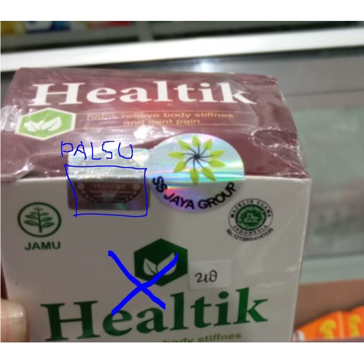 Healtik Obat Herbal Nyeri Sendi Reumatik dan Asam Urat