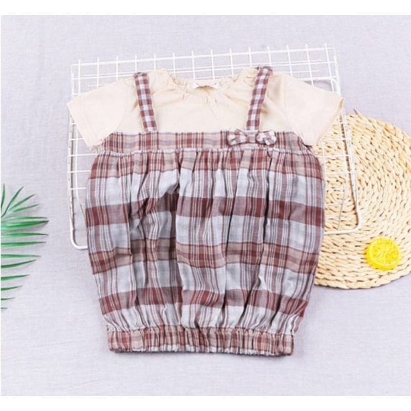 Gaun dress balon | baju import anak | baju import Murah | baju anak cewek Import