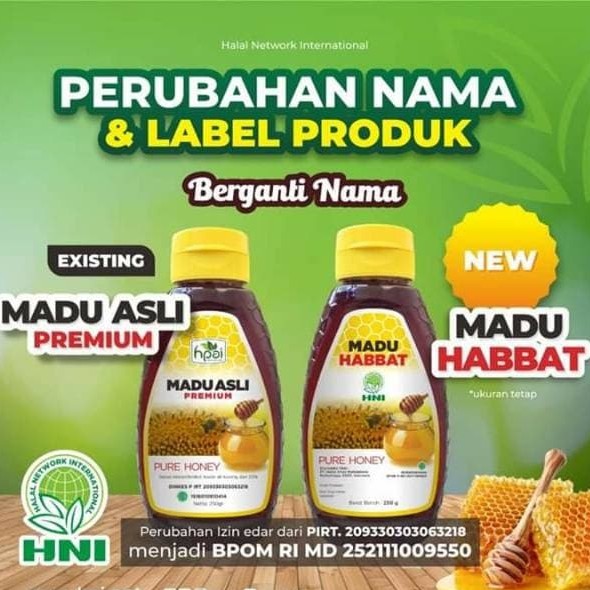 

MADU HABBAT (MADU ASLI PREMIUM) HNI HPAI