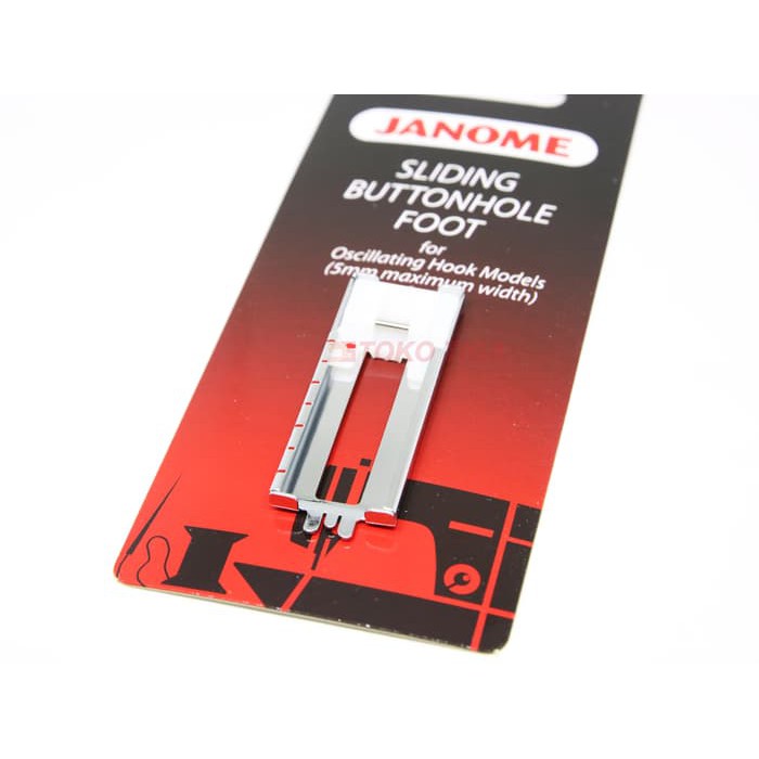 Sepatu Lubang Kancing 4 Langkah Buttonhole Foot JANOME - 200123006