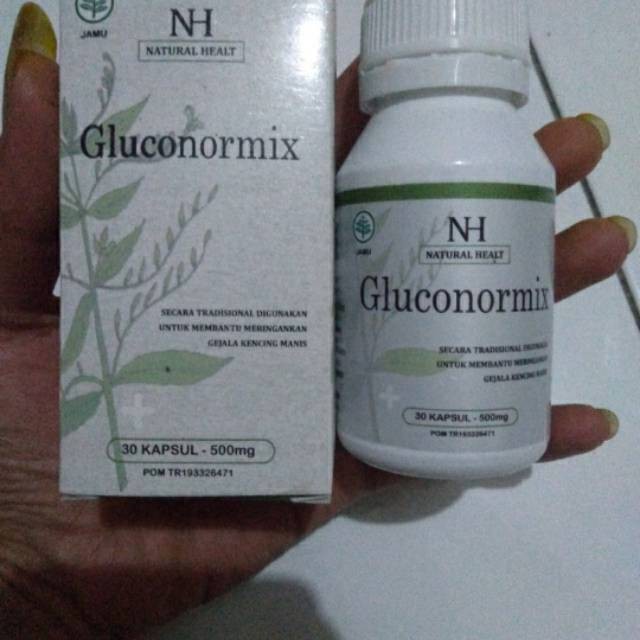 

(COD) GLUCONORMIX Obat Diabetes Original - PENURUN KADAR GULA
