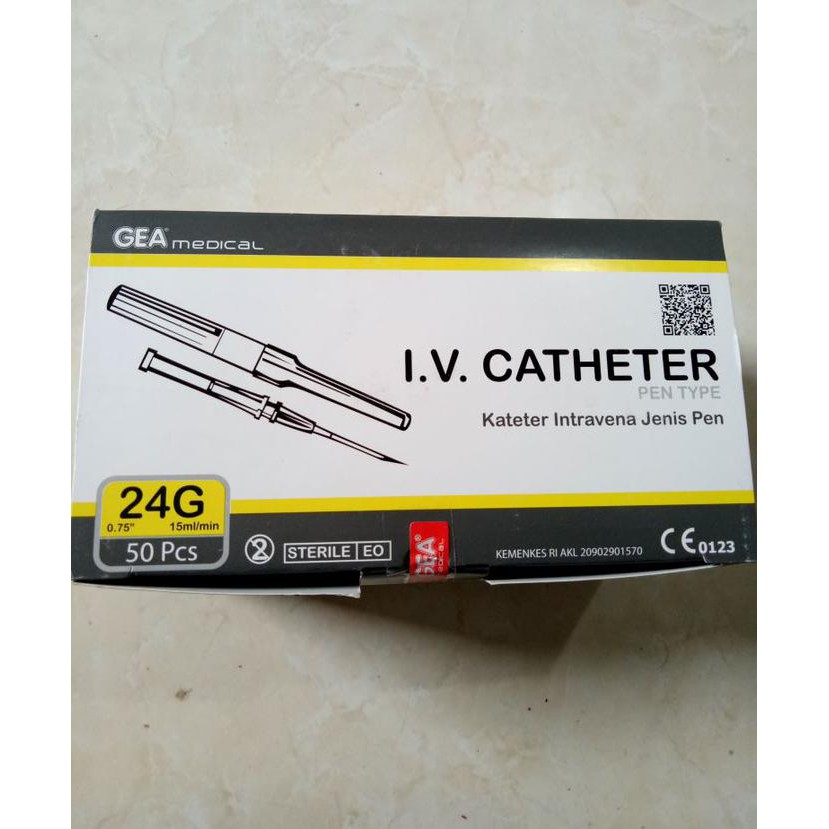 IV CATHETER GEA 24G  / ABOCHAT GEA 24G