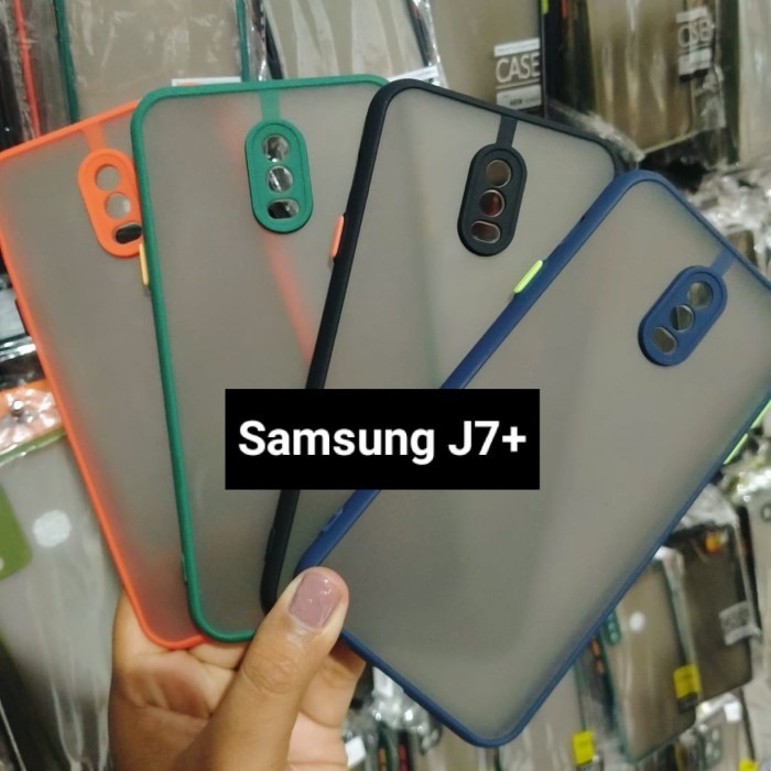 ACC Case Casing my Choice pelindung Camera Samsung J7+ J7Plus J7 Plus