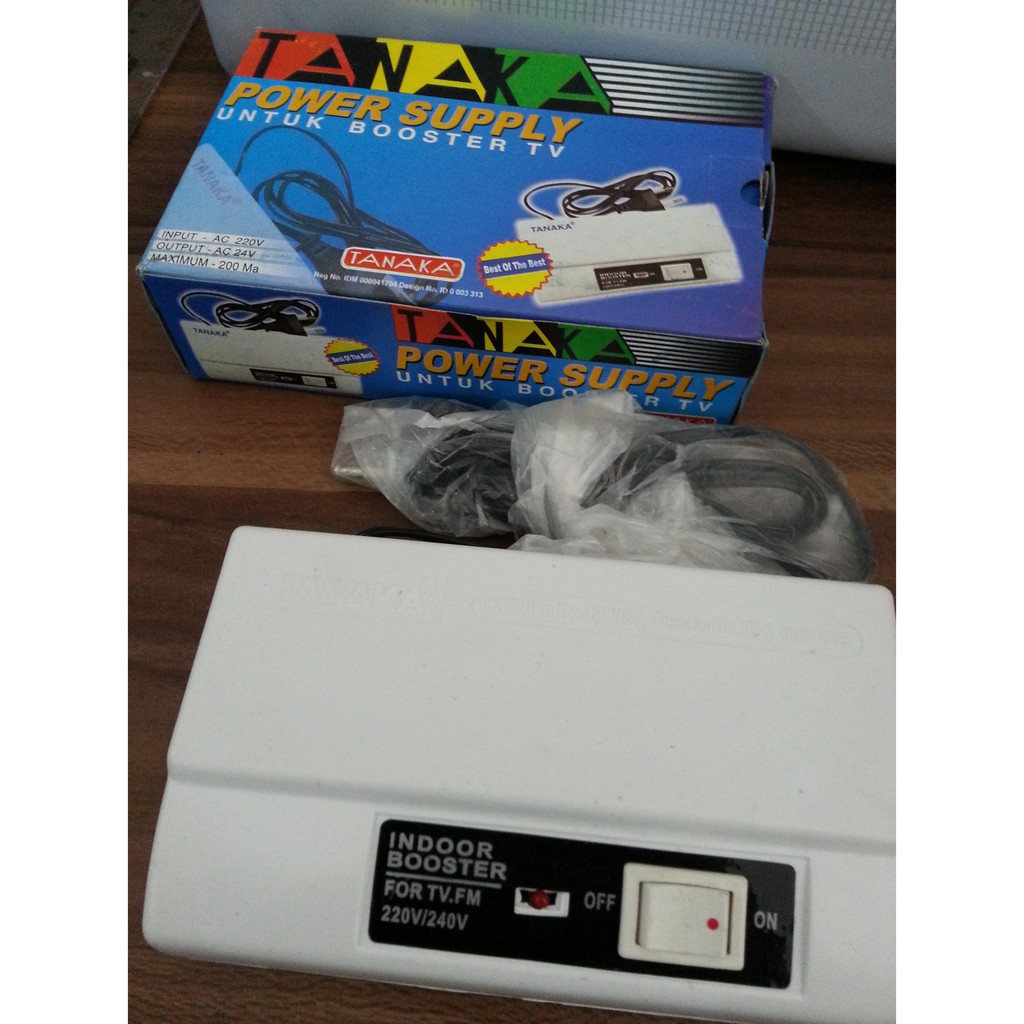 Booster Antena TV / Power Suply Antena TV Bawah / Dalam Tanaka