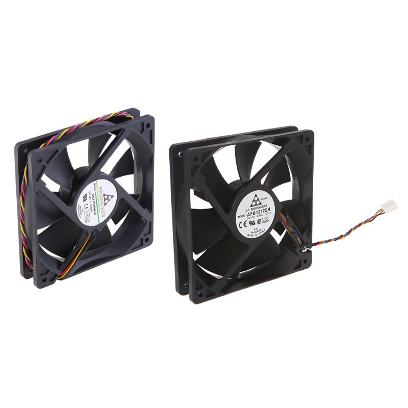 btsg 120x120x25mm Brushless DC12V 0.80A 7-Blade Cooling Fan 12025 For Delta AFB1212SH