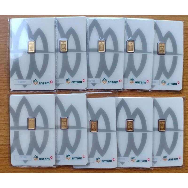 logam mulia ANTAM press New 1gram / Antam 1gram /Antam press / logam mulia