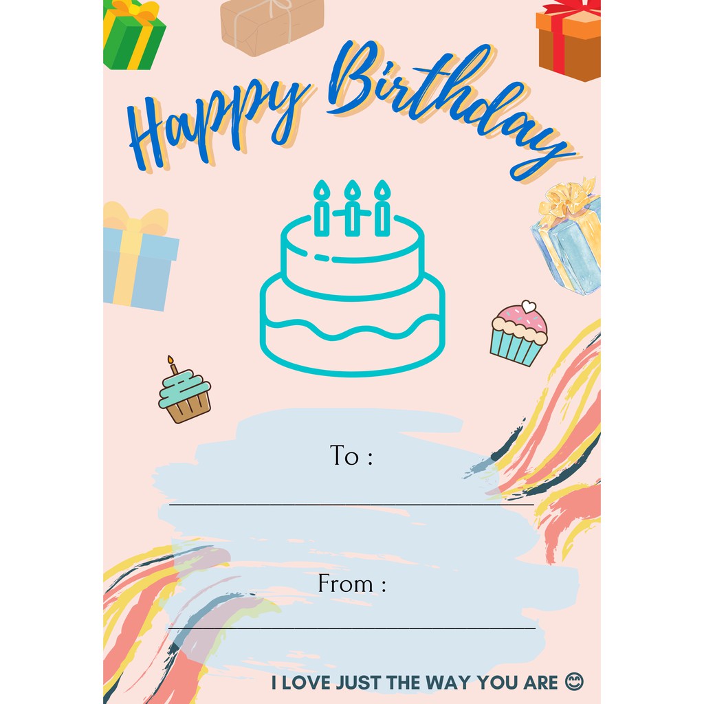 

Hang tag Ulang Tahun | Birthday Gift Card | Gift Card Ulang Tahun | Kartu Ultah | Label Ucapan Ultah