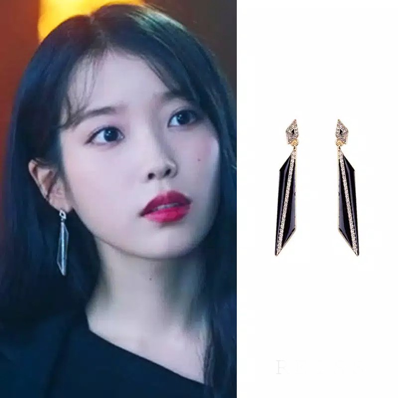 TEE0492 - Anting TUSUK Tindik Wanita Kdrama Korea Hotel Del Luna IU