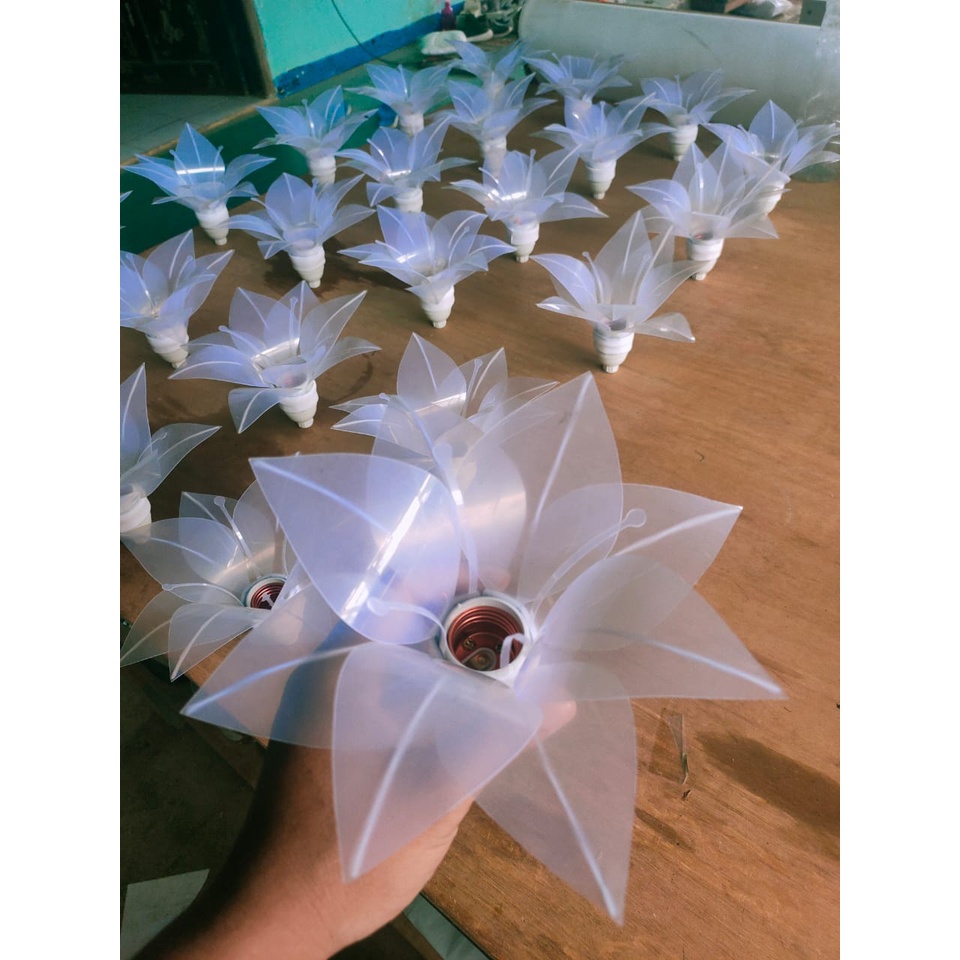 kap lampu dekorasi bahan mika pvc awet dan tahan lama