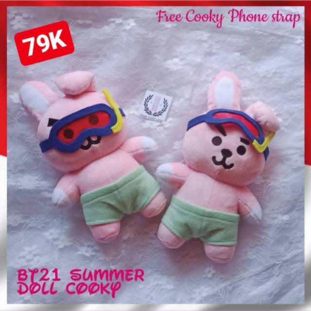 REPLIKA BT21 SUMMER DOLL COOKY