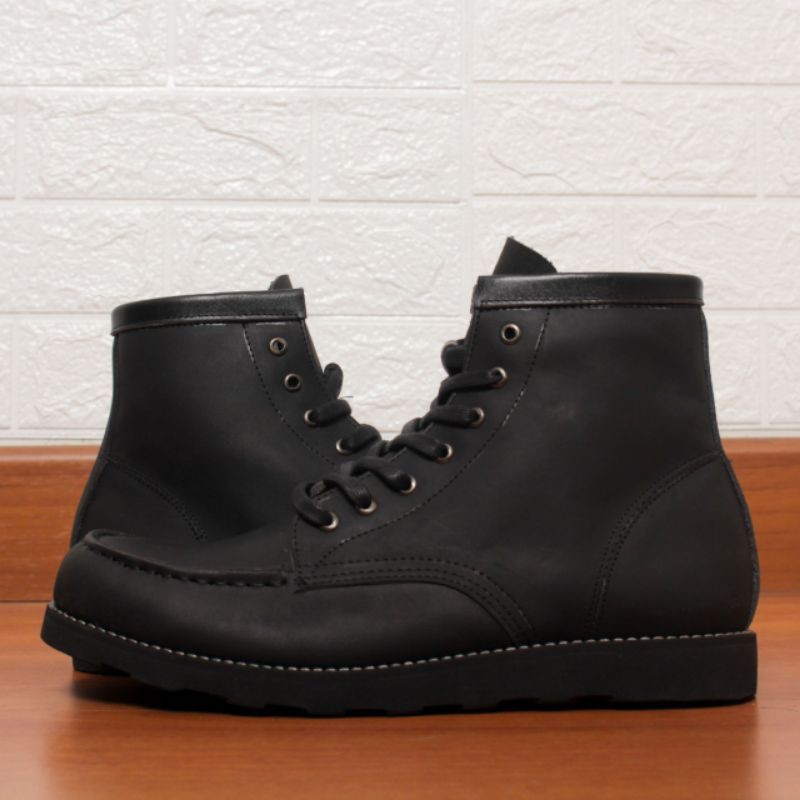 Sepatu boots pria redwing original Boston Footwear Bahan kulit Asli