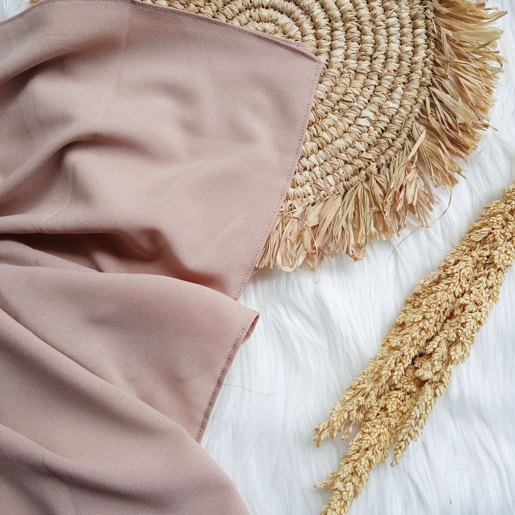 PASHMINA DIAMOND NISYA SABYAN TERLARIS 160CMX75CM-PSH160 CREAM