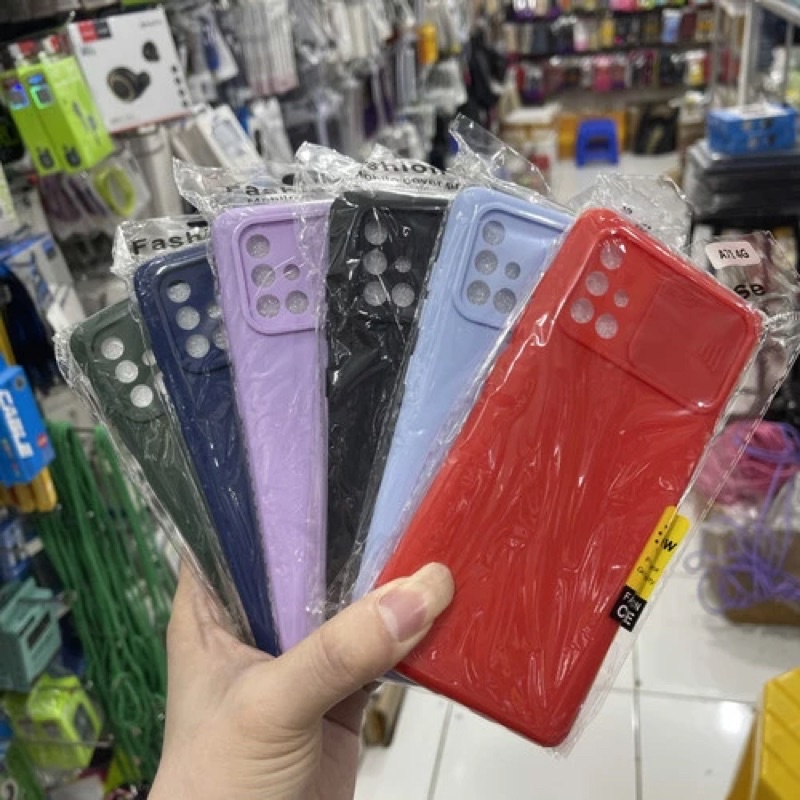 SAMSUNG A71 CASE CAMSHIELD SLIDE PENUTUP KAMERA BELAKANG