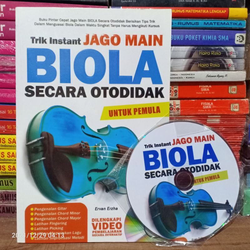 Jual Original Buku Trik Instan Jago Main Biola Secara Otodidak Untuk Pemula Karangan By Ervan