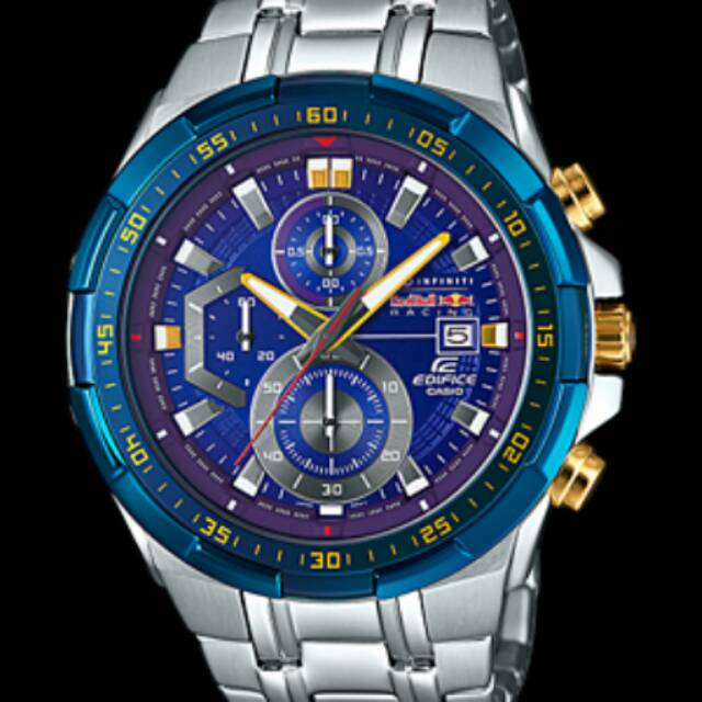 Jam Tangan Casio Edifice Original Pria EFR-539RB-2A