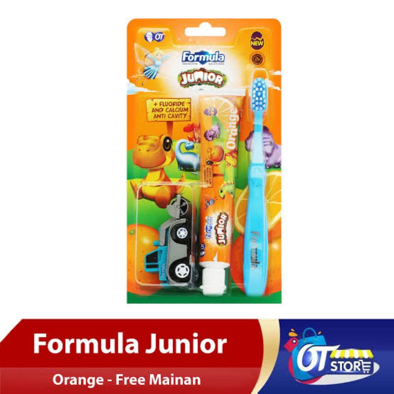 Formula Junior Sikat Gigi + Pasta Gigi