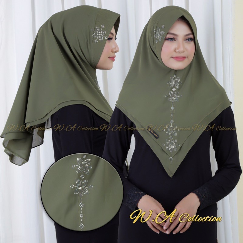 W.A | Khimar MINI PAYET ceruty babydoll