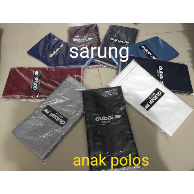 Sarung Tenun Polos Anak Murah