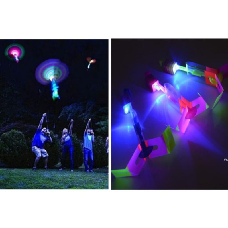 mainan ketapel baling baling lampu