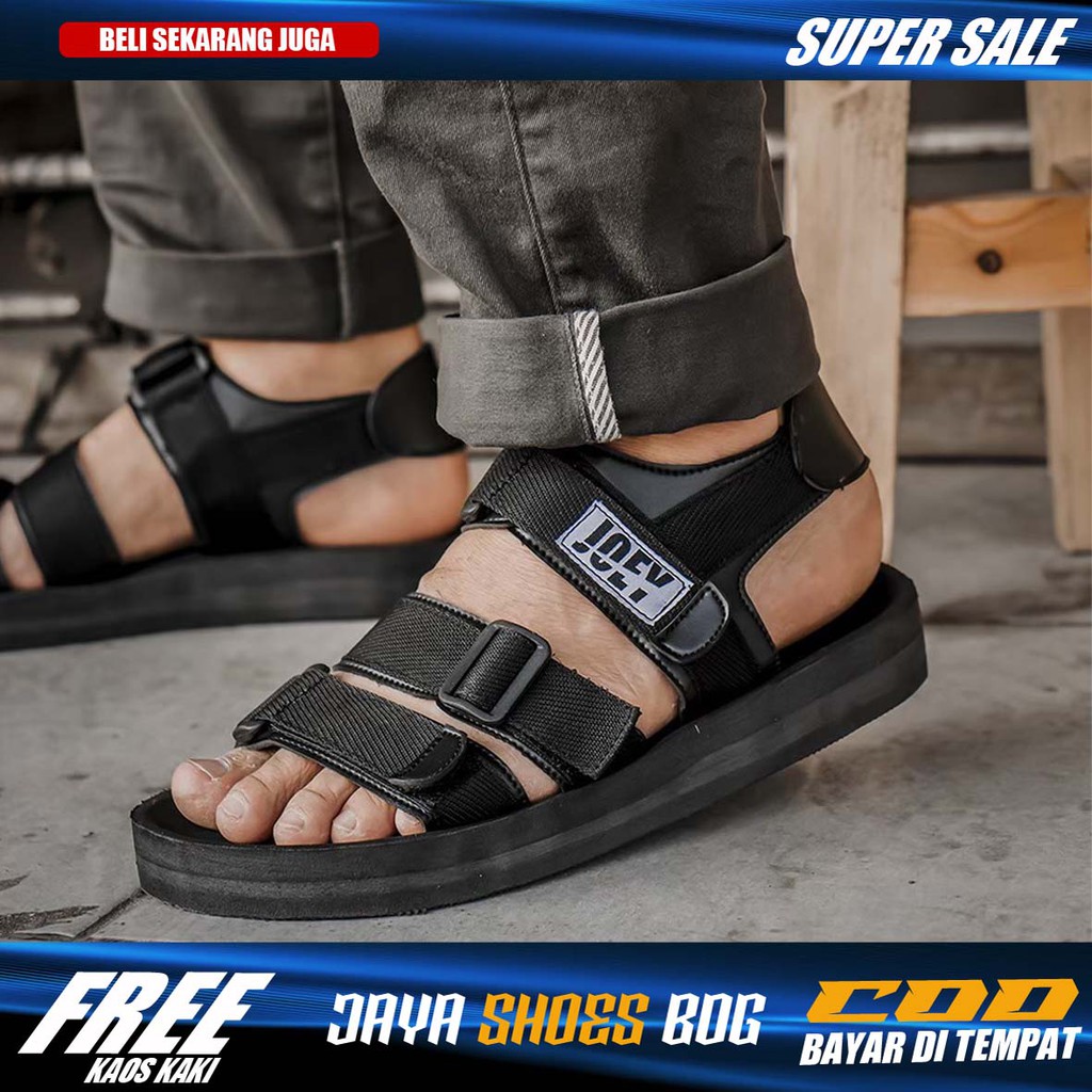 PROMO Sandal Casual Basic Simpel Gunung Pria Sandal Outdoor Sandal Distro Brand Original