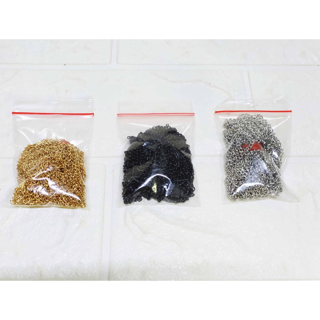 Rantai 5 meter warna - Bahan Kerajinan Tangan DIY