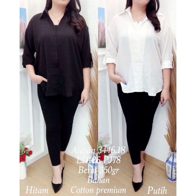 Blouse Wanita / Blouse Lengan Panjang / Blouse jumbo