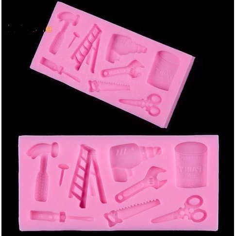 3D Silicon Mold Fondant Cake Decoration - Repair Tools