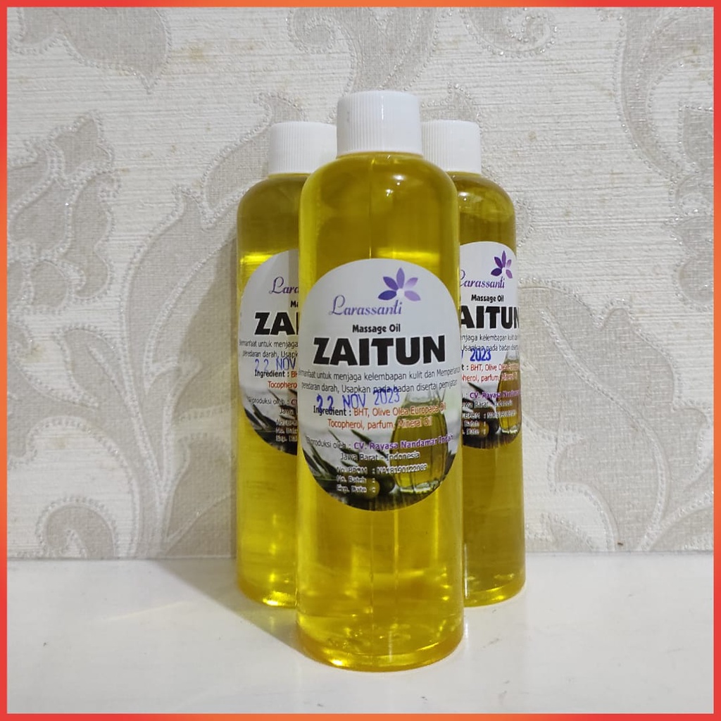 Minyak Zaitun / Minyak Zaitun Larasanti / Minyak Pijat / Minyak Urut / Minyak Zaitun Original / Mass