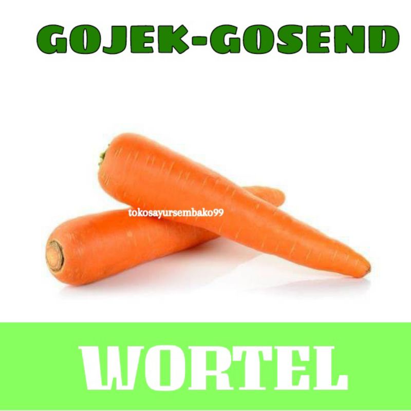 

Sayur Wortel Segar Fresh 250 gram - 1 kg Surabaya