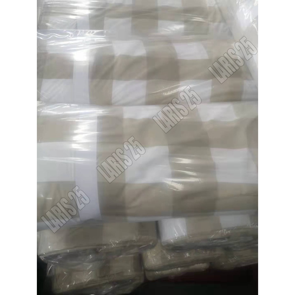 TERMURAH PER ROLL 120 METER BAHAN KAIN TERLARIS KATUN MIKROTEX MOTIF EMILY UTK SPREI GORDEN BEDCOVER