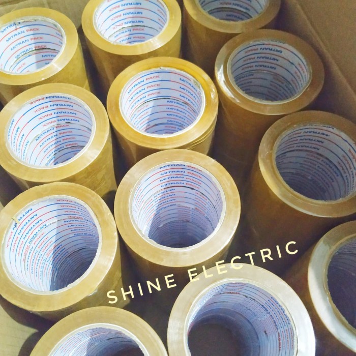 

Jual Lakban Coklat Besar 2 Inci 48Mm 2Inci Panjang 90 Yard Mp Selotip Bergaransi