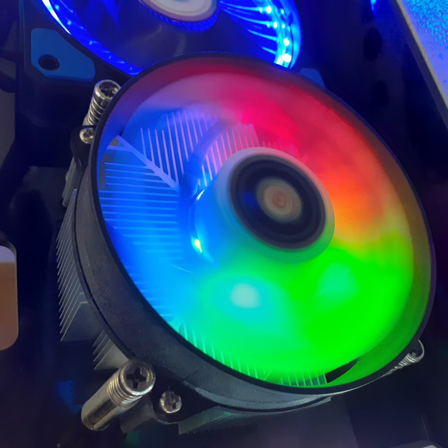 fan processor amd alseye rgb airmax with heat sink