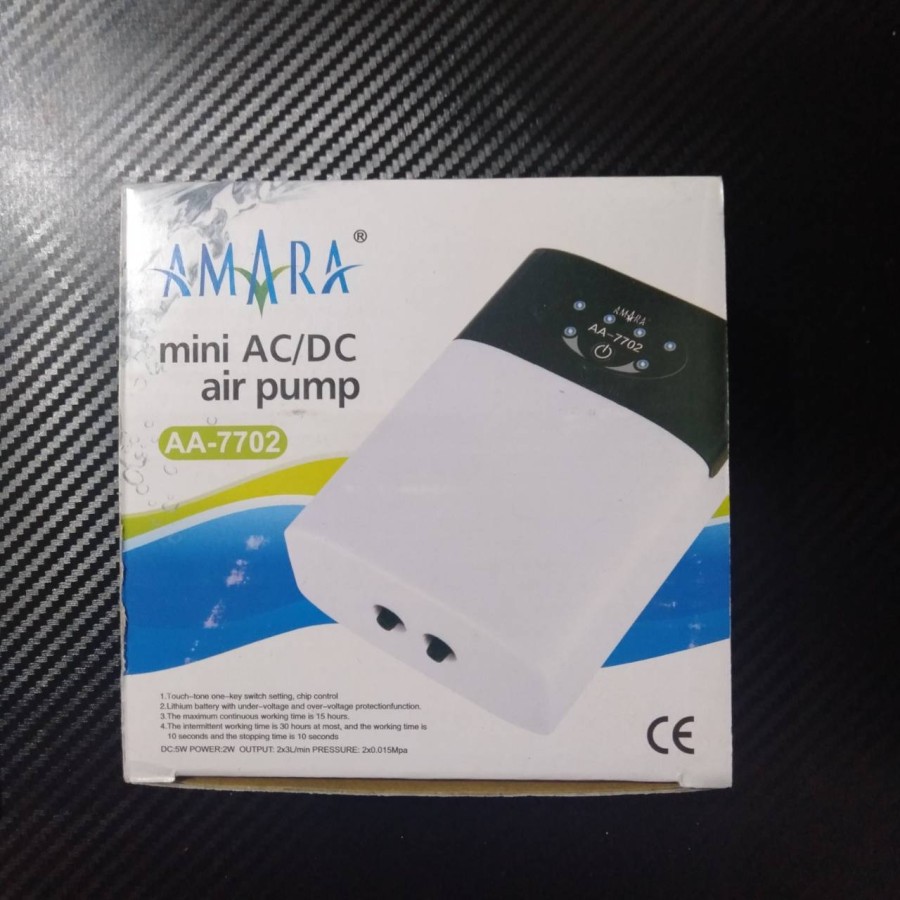 AIRPUMP PORTABLE AC/DC AMARA 7702 / AMARA AA 7702