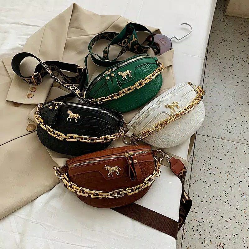 Tas selempang Fashion Wanita / Waistbag Import / Tas dada wanita / Tas Murah